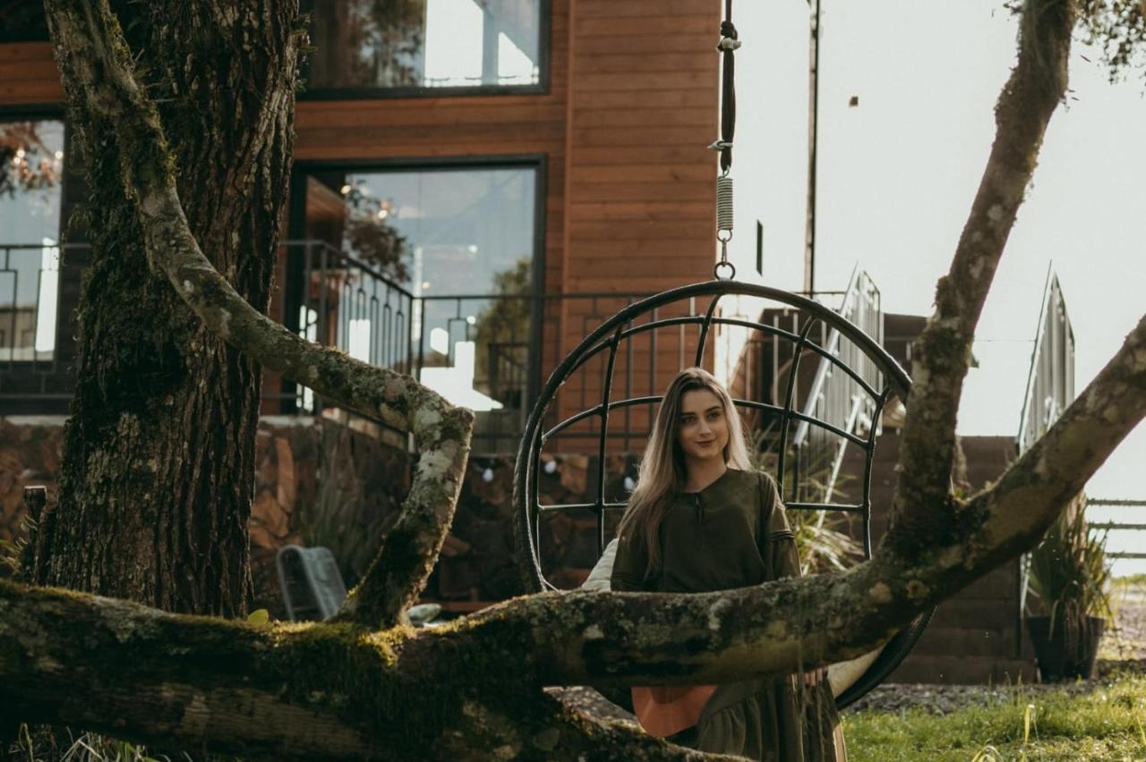 Cabana Horses La Contemporanea Proximo A Cidade E Vista Ponto Turistico Pedra Morro Do Campestre Urubici Eksteriør billede